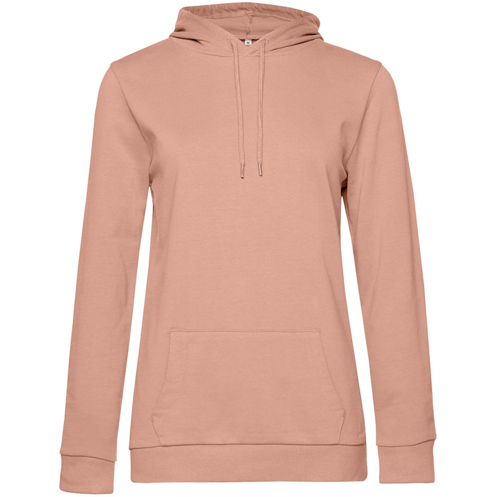 Толстовка с капюшоном женская Hoodie, бежевая (nude)